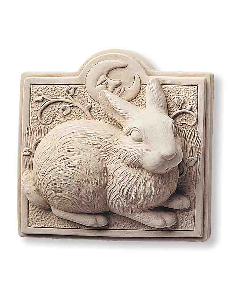 This is a sculpture of the Midnight Bunny. It is a 3d sculpture with texture.