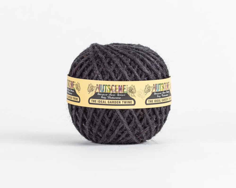 Black ball of twine