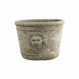 A picture of the Large Lion Head Pottery.
