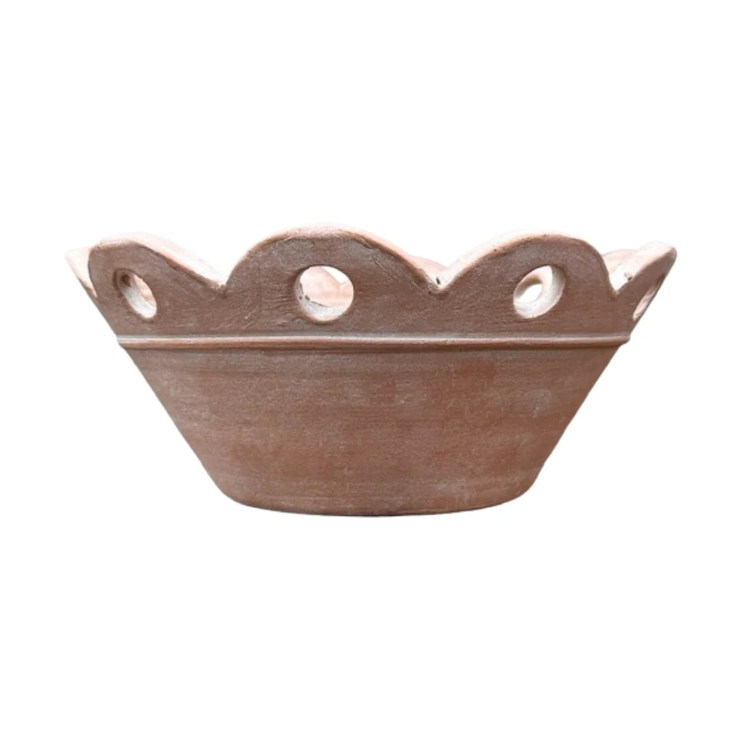 Court Pendu Low Bowl large in natural