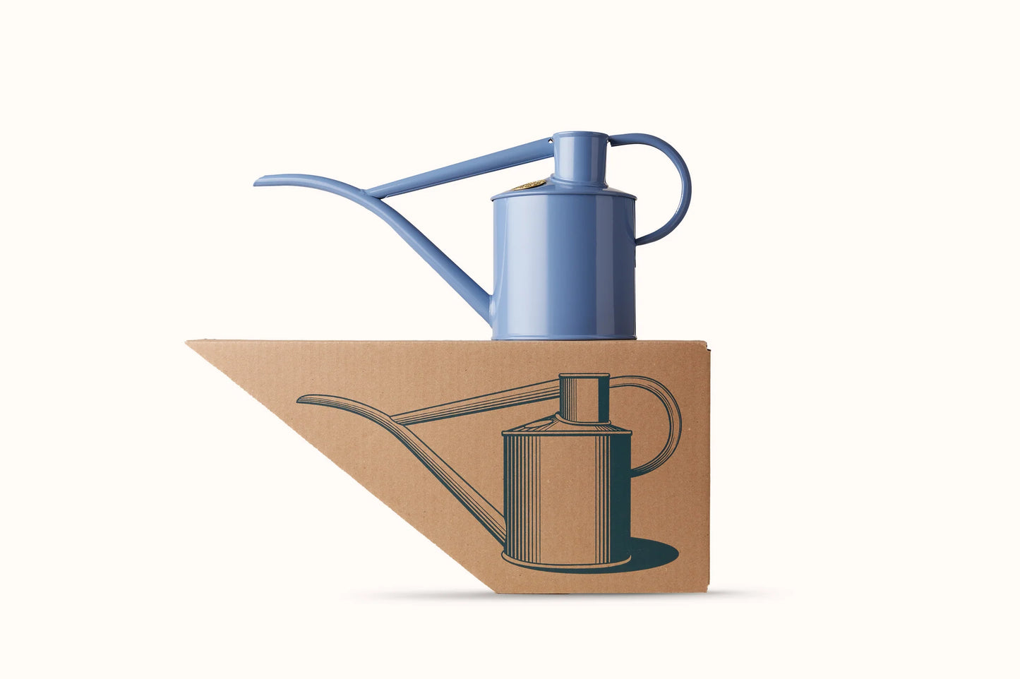 Haws Fazeley Flow Metal Two Pint Watering Can in Three Colors - Hidden Lake Garden Home