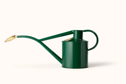 Haws Rolwley Ripple Metal Two Pint Watering Can in British Green