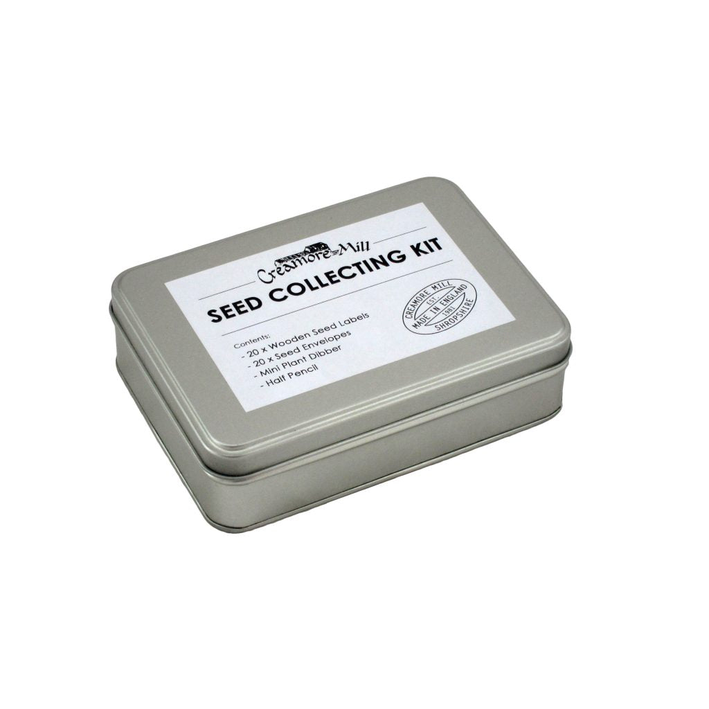 Seed collectiong Kit in durable metal tin