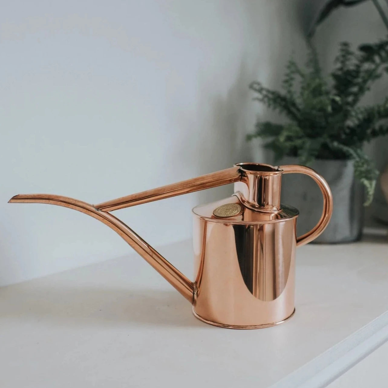 The HAWS Fazeley flow -Two Pint Copper Another view of this copper pot