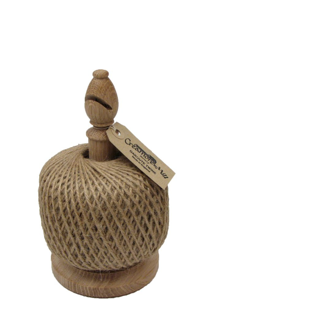 Bishop Twine stand with cutter with Natural color Jute