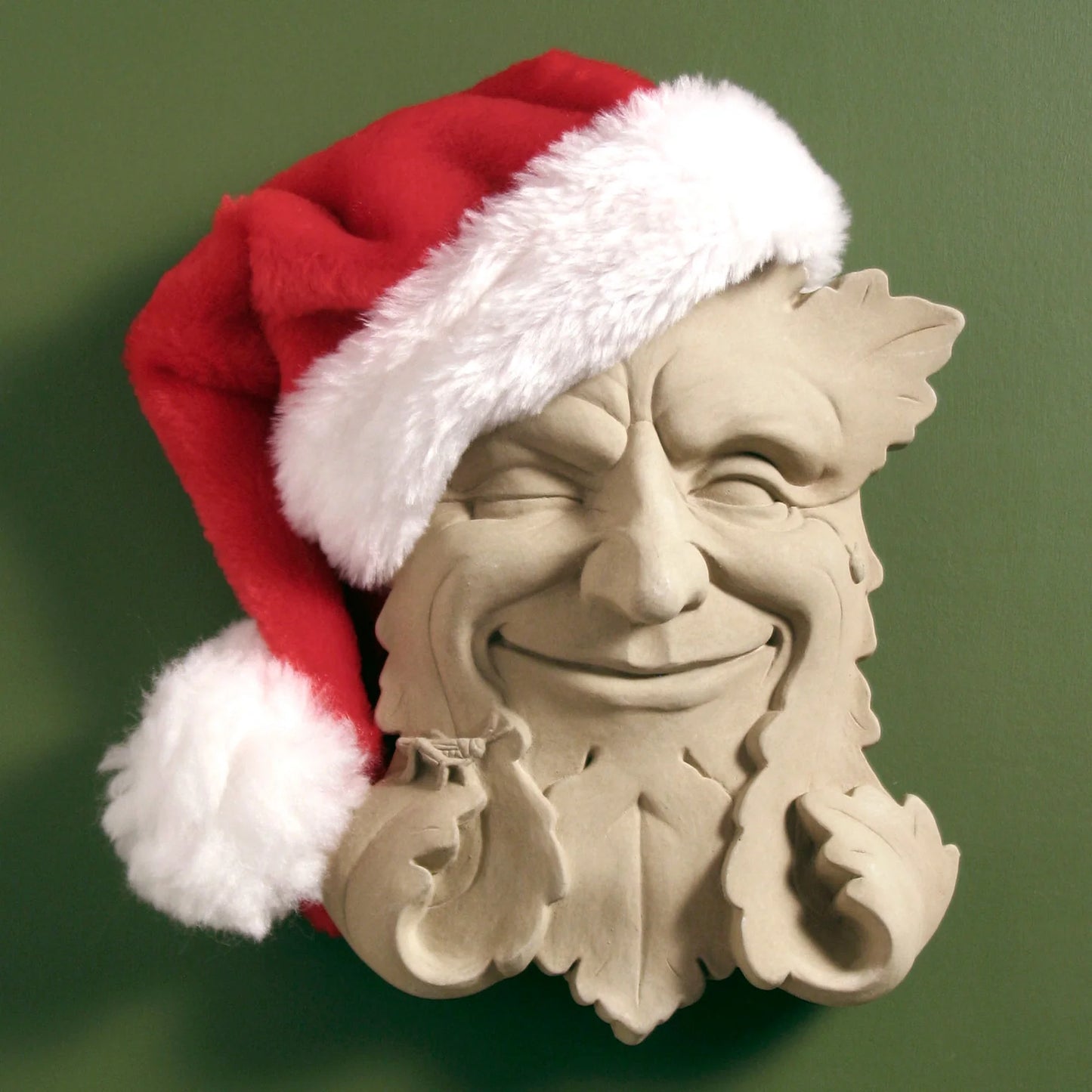 Garden Smile wearing a Santa Hat