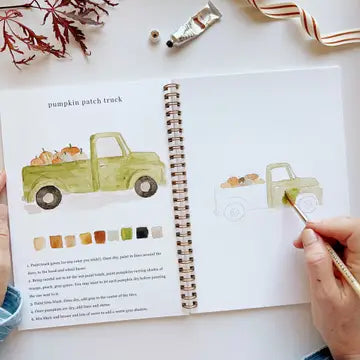 Autumn Watercolor Workbook - Hidden Lake Garden Home