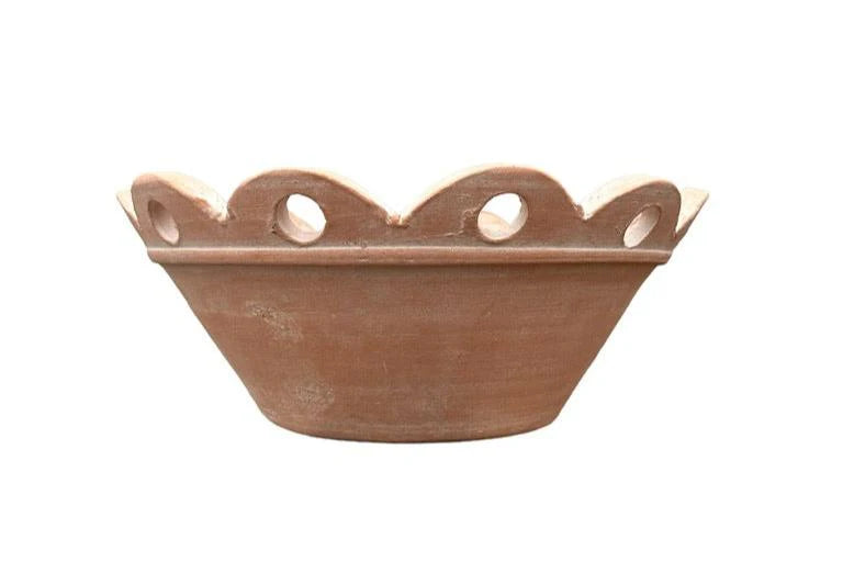 Court Pendu Low Bowl Planter - Hidden Lake Garden Home