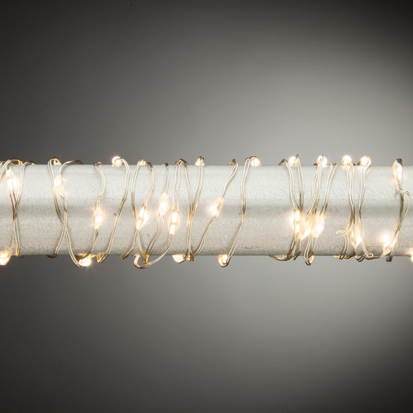 Warm White Micro LED Light String with Timer