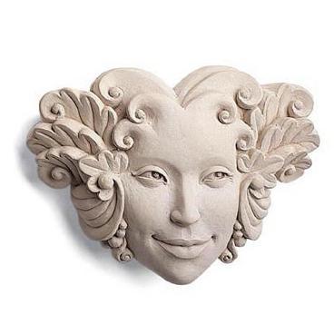 Another picture of the Flora Sculpture on a white background
