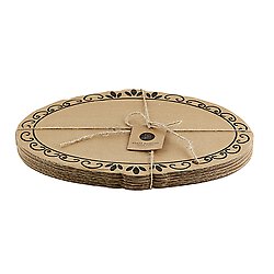 Cardboard Charcuterie Tray - Ornate - Hidden Lake Garden Home