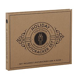 The Cardboard Collection Nut Cracker Set - Hidden Lake Garden Home