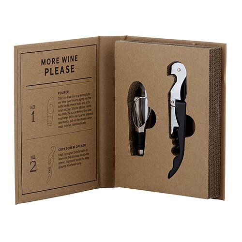 Cardboard Book Collection - Wine Set - Hidden Lake Garden Home