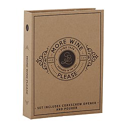 Cardboard Book Collection - Wine Set - Hidden Lake Garden Home