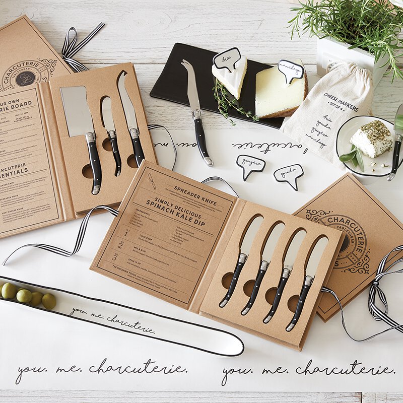 Cardboard Box Collection Charcuterie Essentials