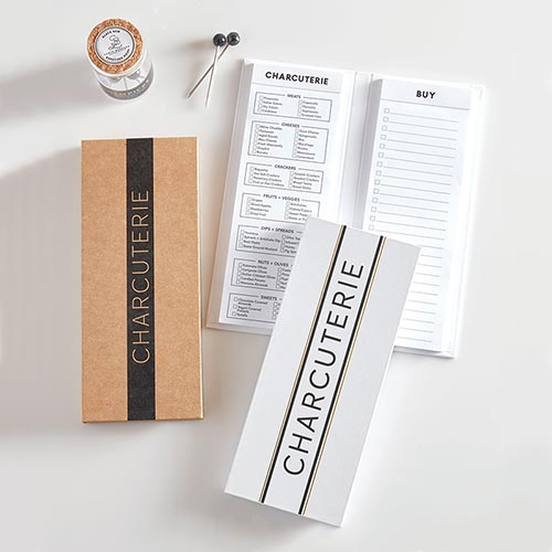 Cardboard Collection Charcuterie Planning Pad - Hidden Lake Garden Home