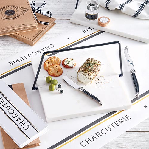 Charcuterie Paper Runner White