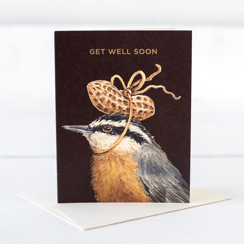 Get Well Peanut Card