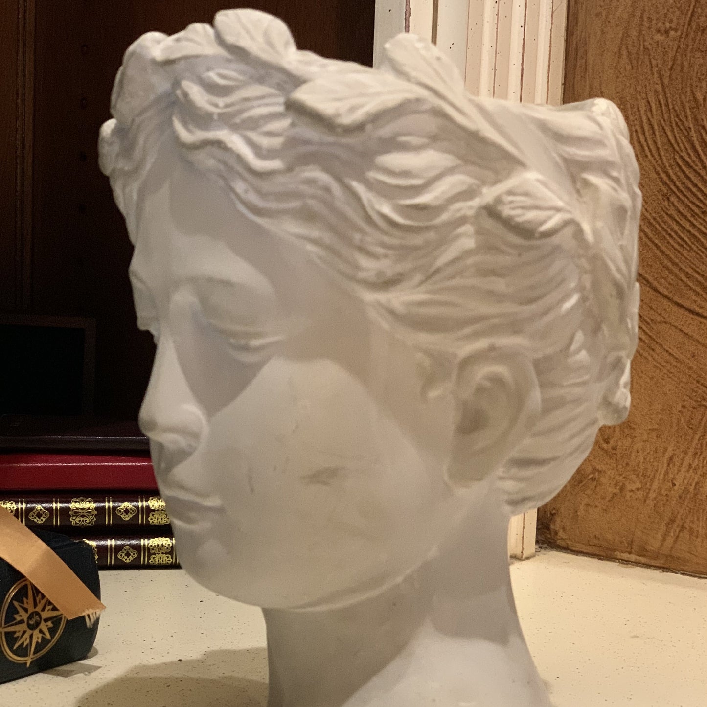 Primavera -Cement Primavera Visage Head Planter - Hidden Lake Garden Home