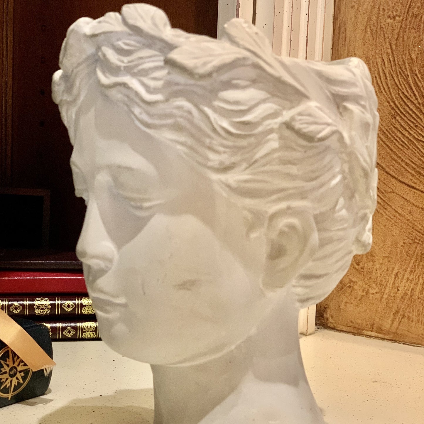 Primavera -Cement Primavera Visage Head Planter - Hidden Lake Garden Home