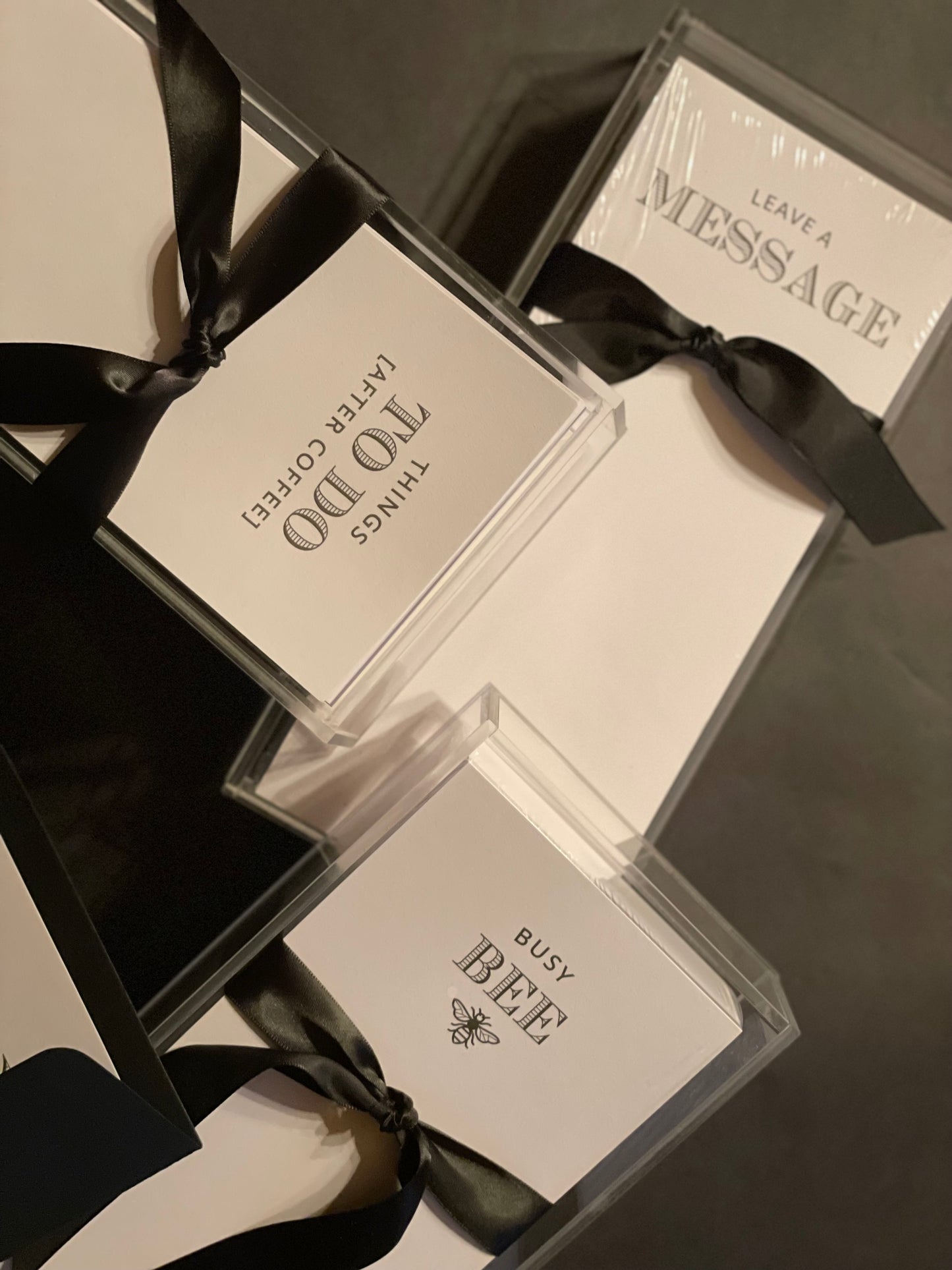 Leave a Message Note Paper Stationery - Hidden Lake Garden Home
