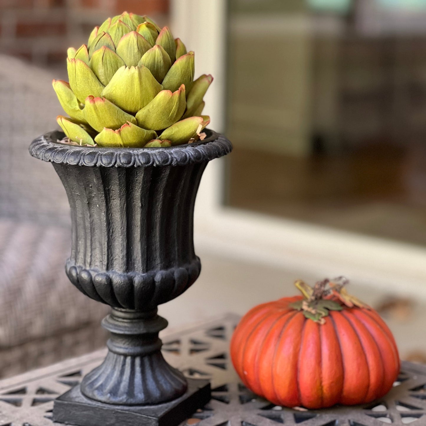 Faux Artichokes - Green Small - Hidden Lake Garden Home