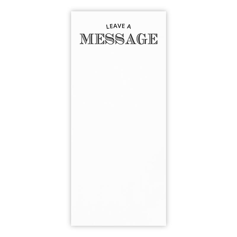 Leave a Message Note Paper Stationery - Hidden Lake Garden Home