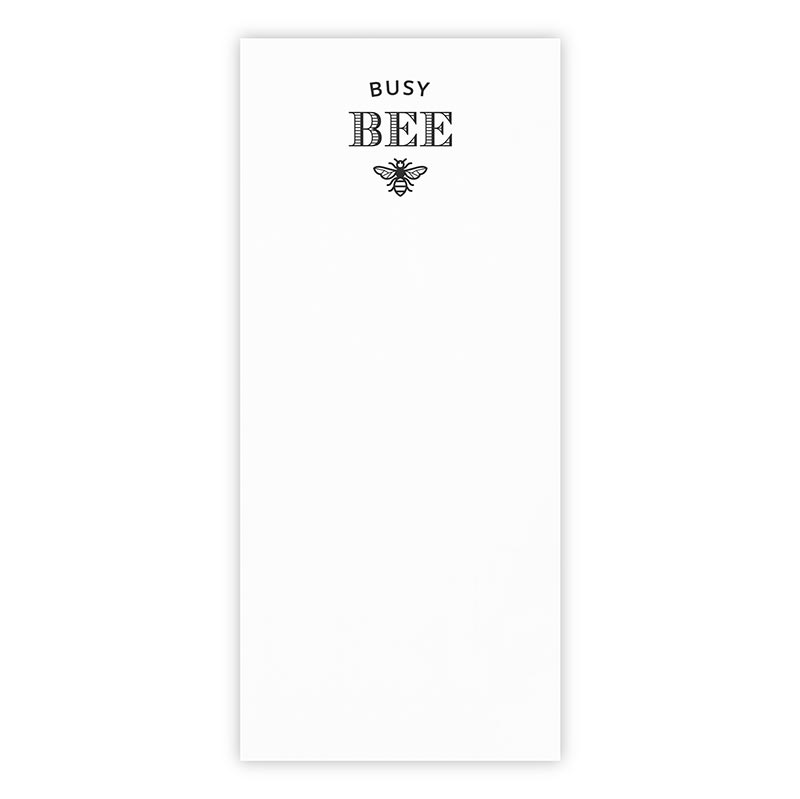 Busy Bee Note Paper with Acrylic Holder