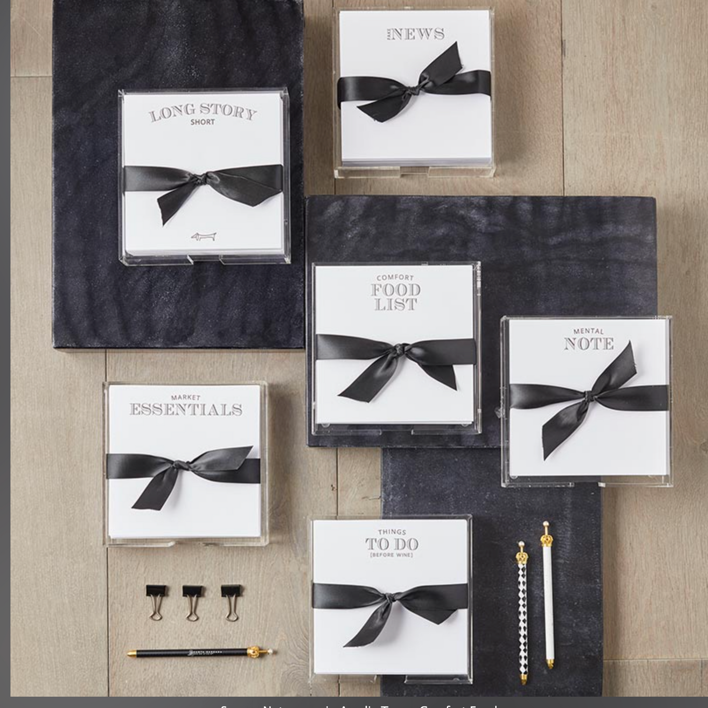 Mental Note - Note Paper Stationery - Hidden Lake Garden Home