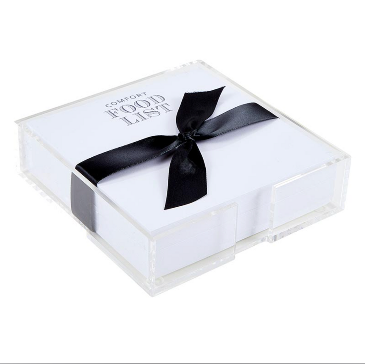 Comfort Food List - Note Paper Stationery - Hidden Lake Garden Home