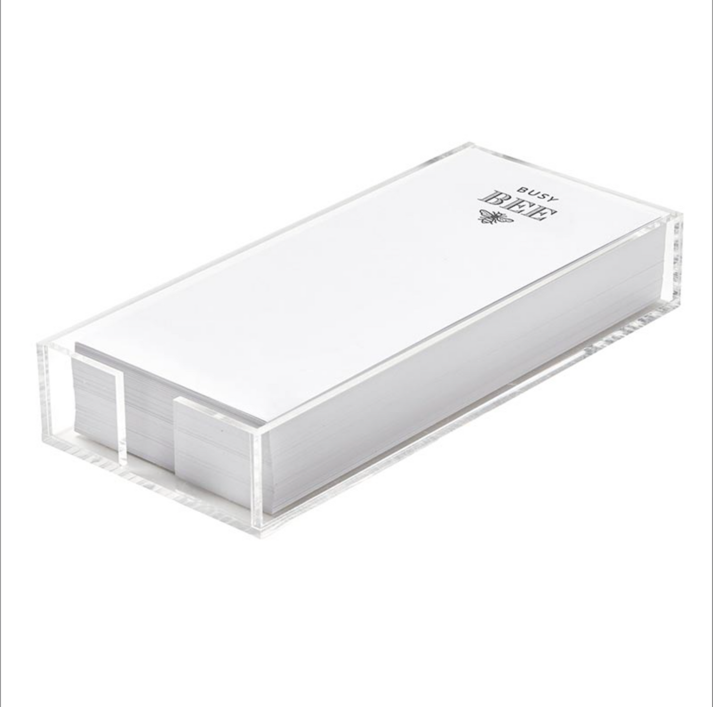Busy Bee Note Paper with Acrylic Holder