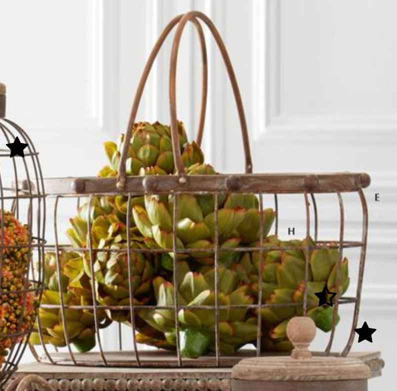 Faux Artichokes - Green and Large - Hidden Lake Garden Home