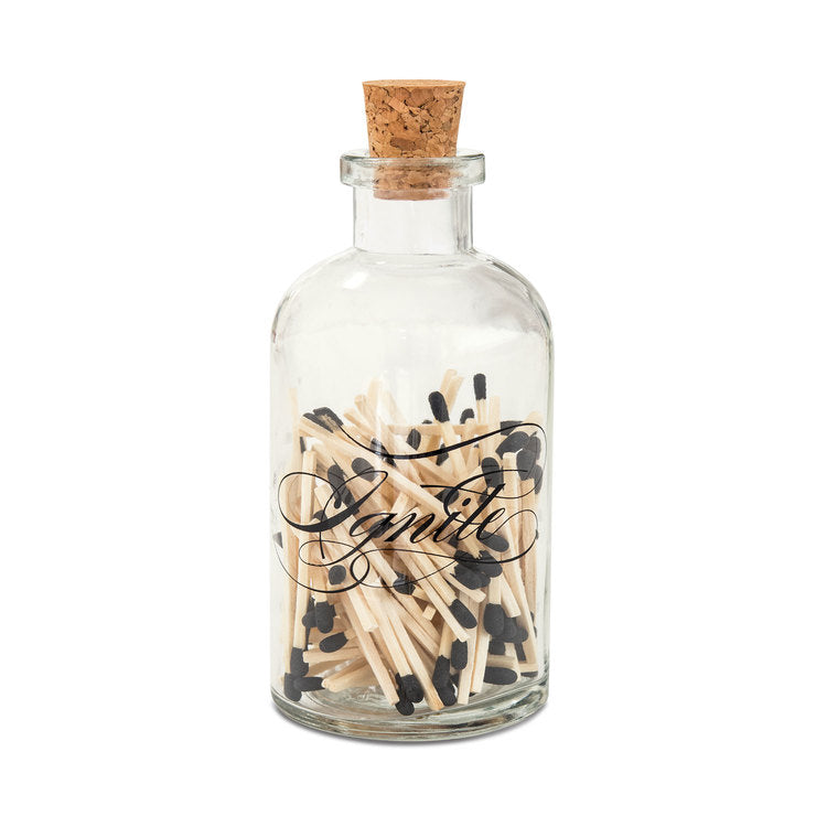 Match Sticks in an Apothecary Jar - Hidden Lake Garden Home