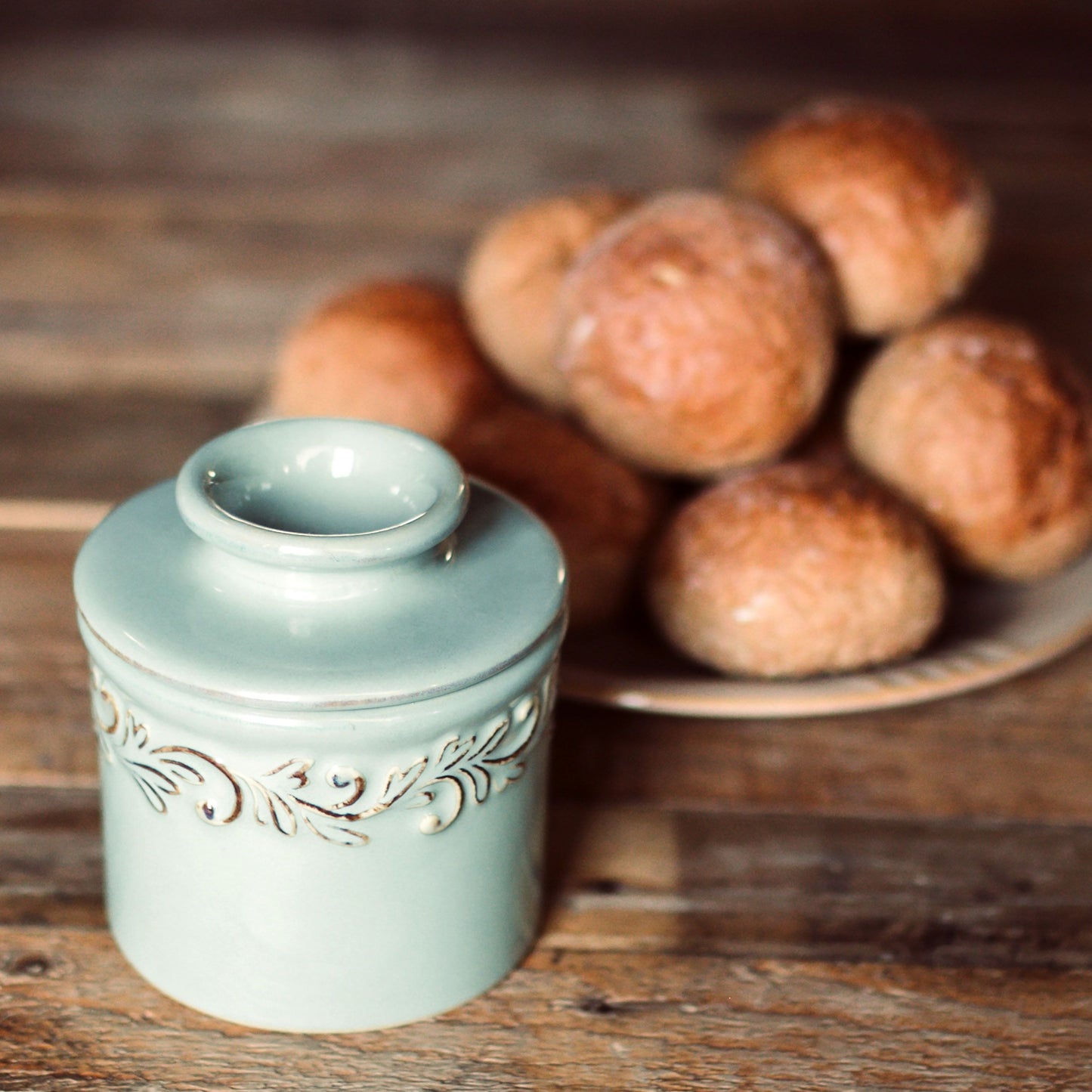 a photo of the Sea Spray Butter Bell.