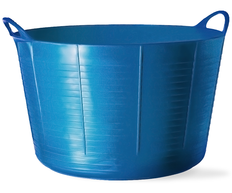 Extra Large Gorilla Tub Trugs in Blue.
