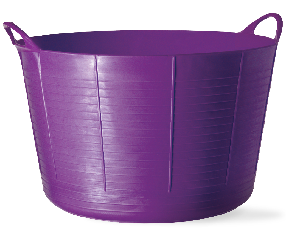 Extra Large Gorilla Tub Trugs in Purple.