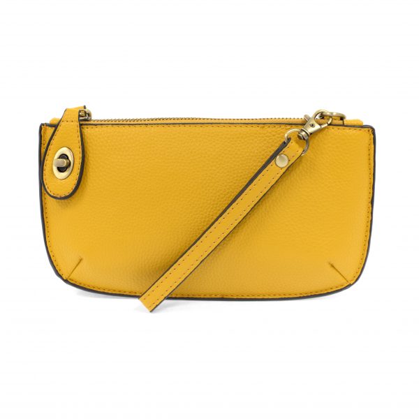 Goldenrod Mini Crossbody Wristlet Clutch - Hidden Lake Garden Home