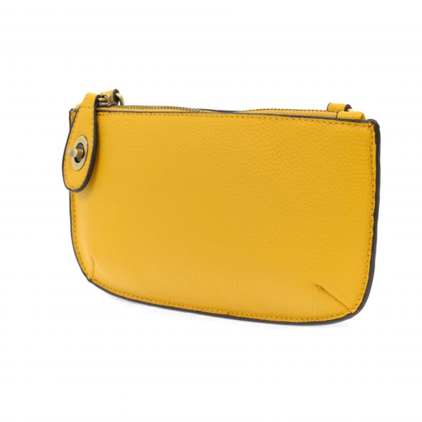 Goldenrod Mini Crossbody Wristlet Clutch - Hidden Lake Garden Home