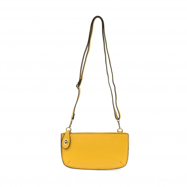 Goldenrod Mini Crossbody Wristlet Clutch - Hidden Lake Garden Home