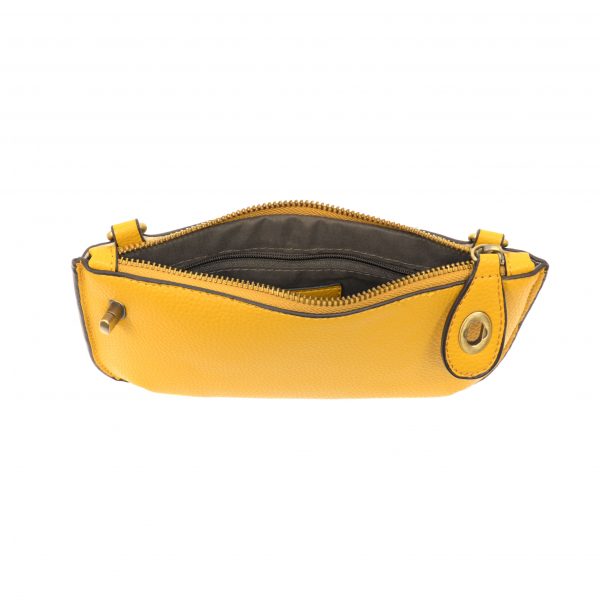 Goldenrod Mini Crossbody Wristlet Clutch - Hidden Lake Garden Home