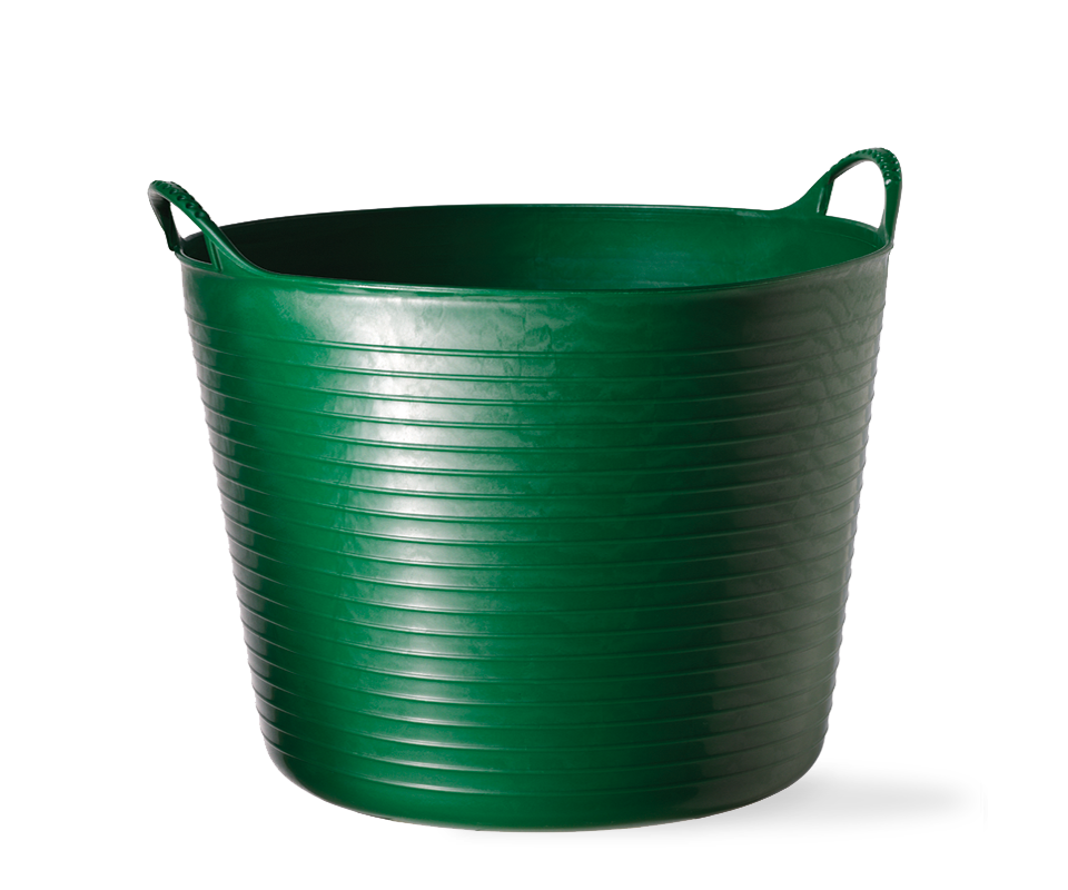 Large Gorilla Color Tub Trugs in Green.