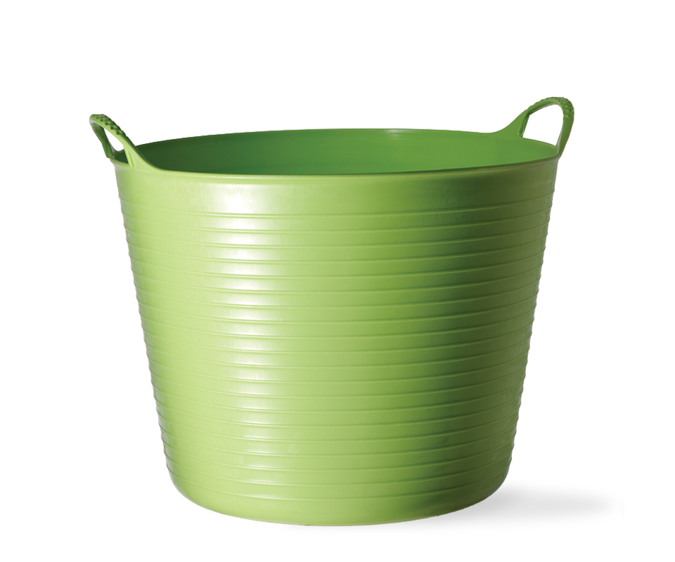 Large Gorilla Color Tub Trugs in Pistachio.