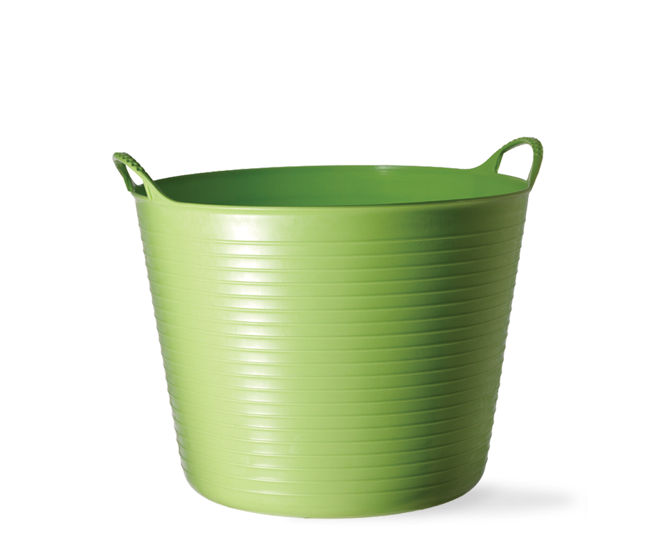 Medium Size Gorilla Tub Trug in Pistachio.