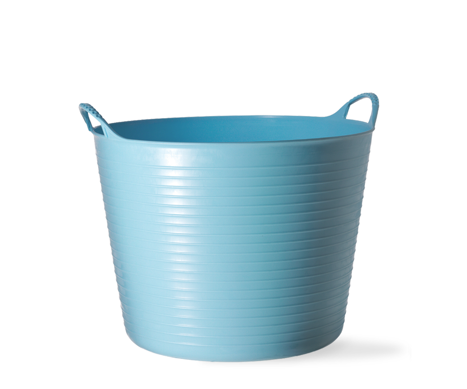 Medium Size Gorilla Tub Trug  in Sky Blue.