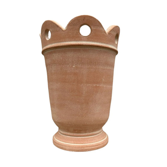 Large Court Pendu Cachepot in Natural 