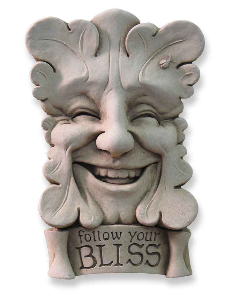 A picture of the Follow Your Bliss Sculpture.