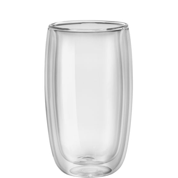 A image of the Zwilling Henckel 11.8 Latter Glass empty showing the double walled construction