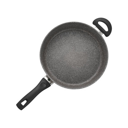 Top view of the inside of the Ballarini Parma 3.8 QT Saute Pan