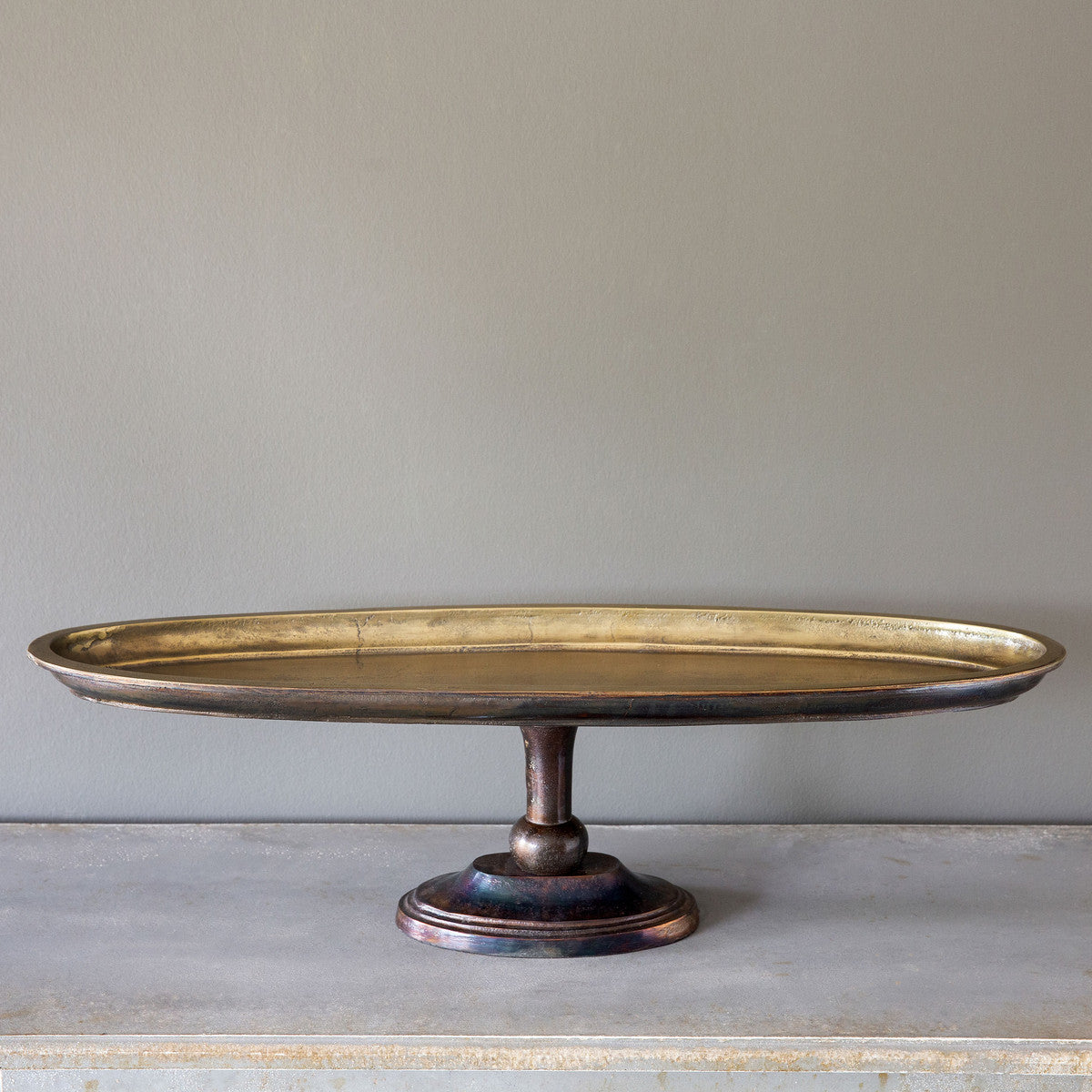 Continental Pedestal Tray Large