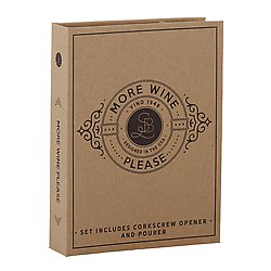 Cardboard Book Collection  - Wine Set